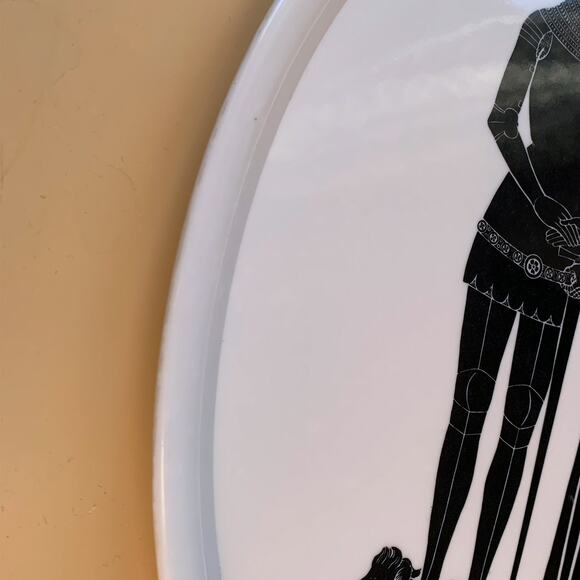 Rare Vintage Sir John/Lady Joan DE LA POLE Royal Family Melamine Serving Plate - Picture 6 of 8